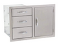 Summerset 33" 3-Drawer & Access Door Combo