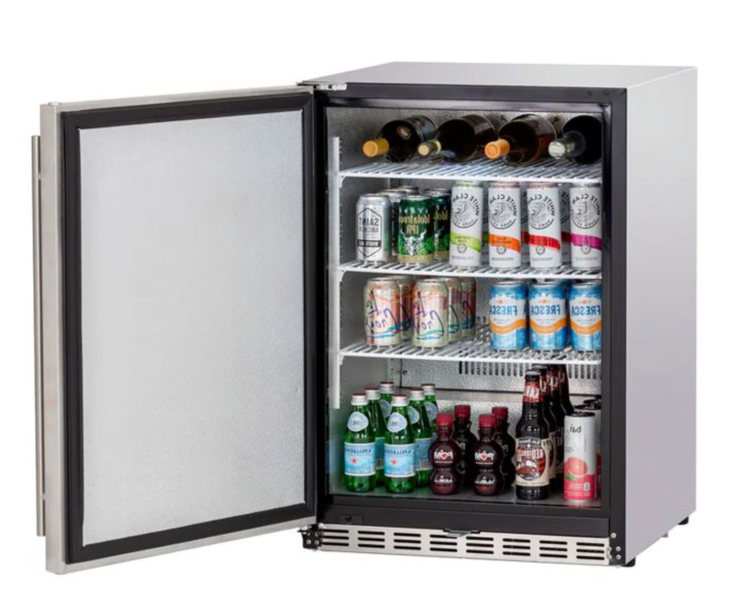 Summerset 5.3c Deluxe Outdoor Rated Fridge Right to Left Opening