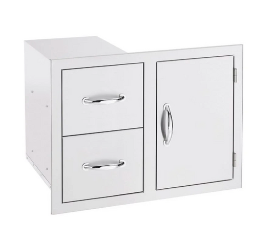 Summerset 33" 2-Drawer & Access Door Combo