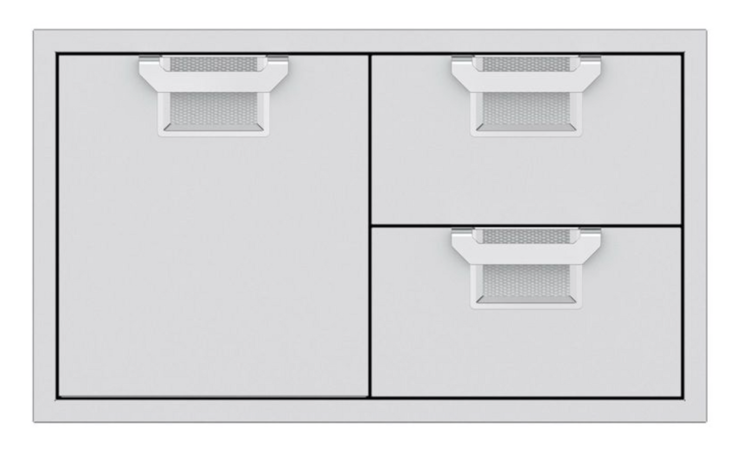 Aspire by Hestan 36" Double Drawer and Storage Door Combination