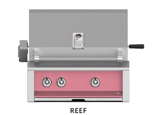 Aspire by Hestan Grill, Built-in, (1) U-Burner, (1) Sear, Rotisserie, 30" NG  COLOR