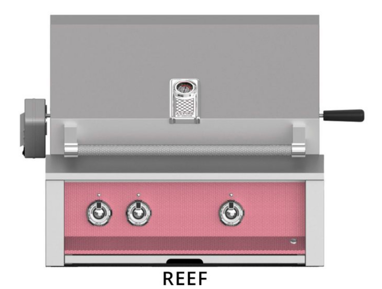 Aspire by Hestan Grill, Built-in, (2) U-Burner, Rotisserie, 30" NG  COLOR