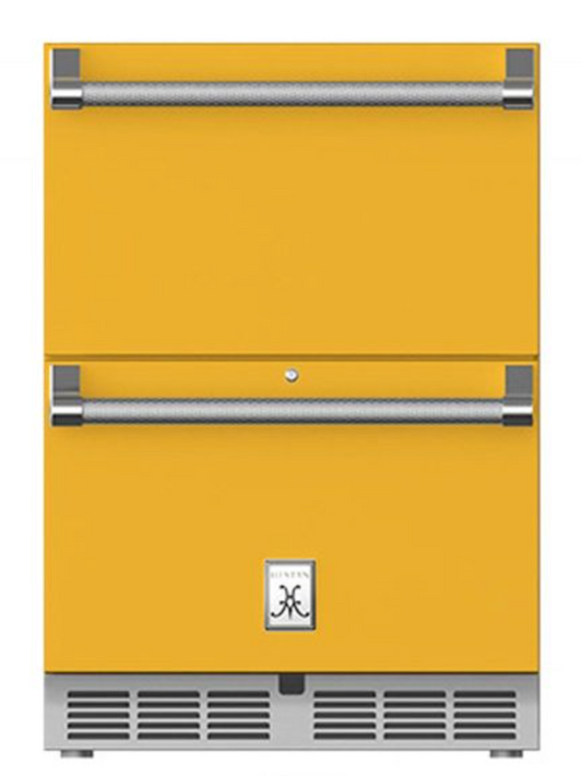 Hestan 24" Refrigerator Drawers, with Lock COLOR