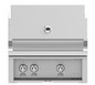 Hestan 30" Grill, Built-in, (2) Trellis, Rotisserie- NG