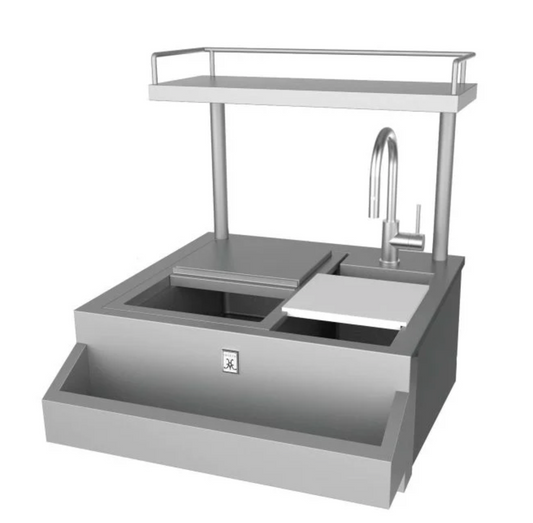 Hestan 30" Insulated Sink with High Shelf