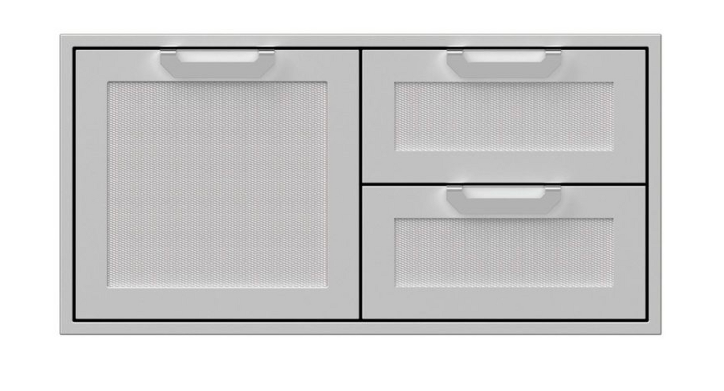 Hestan 42” Double Drawer and Storage Combo