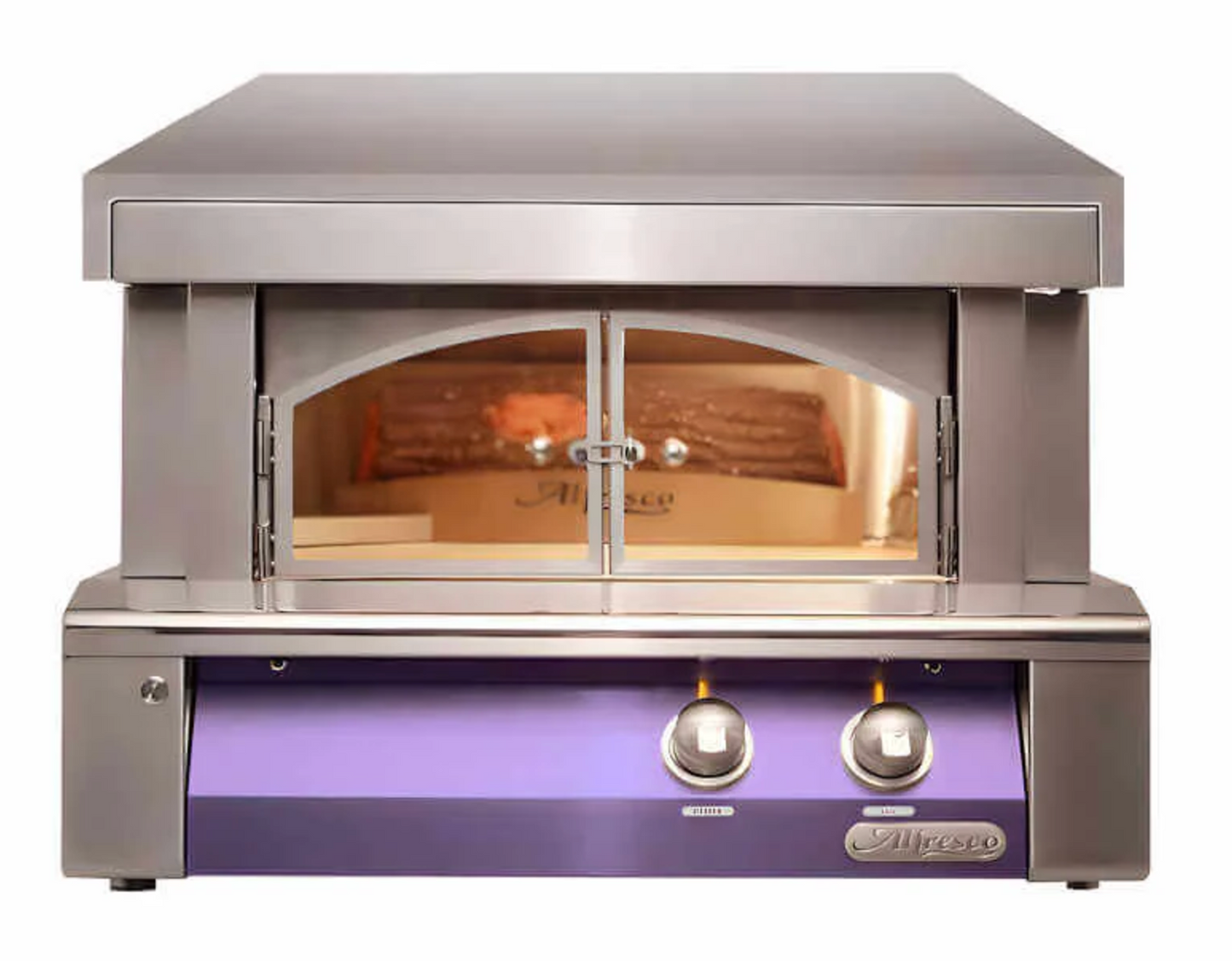 Alfresco 30" Pizza Oven For Built-In Installations - Blue Lilac-Gloss