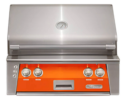 Alfresco 30" Sear Zone Grill Built-In - Luminous Orange-Gloss