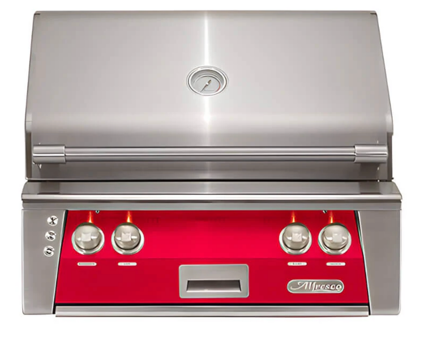 Alfresco 30" Standard Grill Built-In - Raspberry Red-Gloss