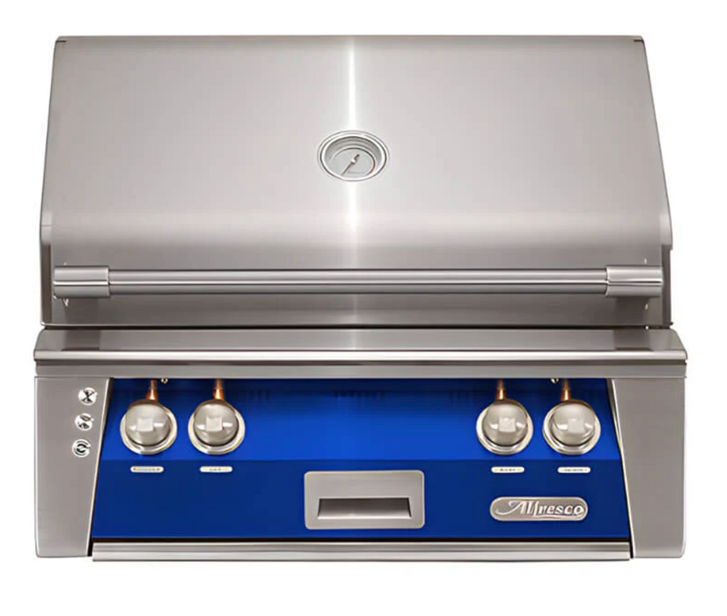 Alfresco 30" Standard Grill Built-In - Ultramarine Blue-Gloss