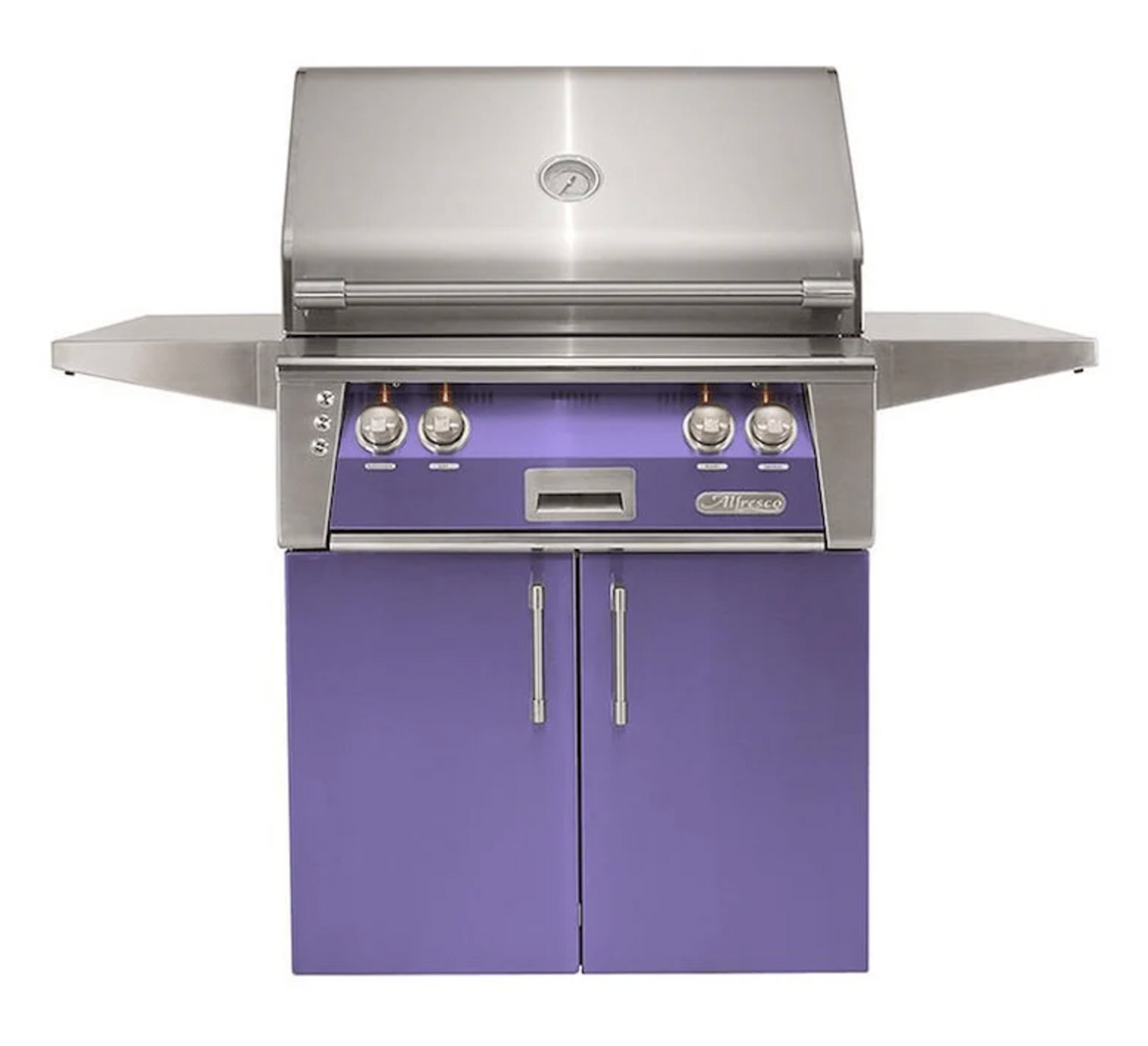 Alfresco 30" Sear Zone Grill Cart - Blue Lilac-Gloss