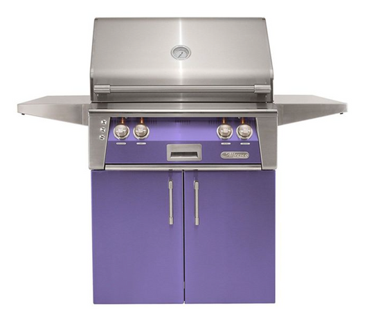 Alfresco 30" Standard Cart - Blue Lilac-Gloss