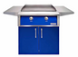 Alfresco 30" Standard, 2 Door Cart (Cart Only) for a AXE-30GT - Ultramarine Blue-Gloss