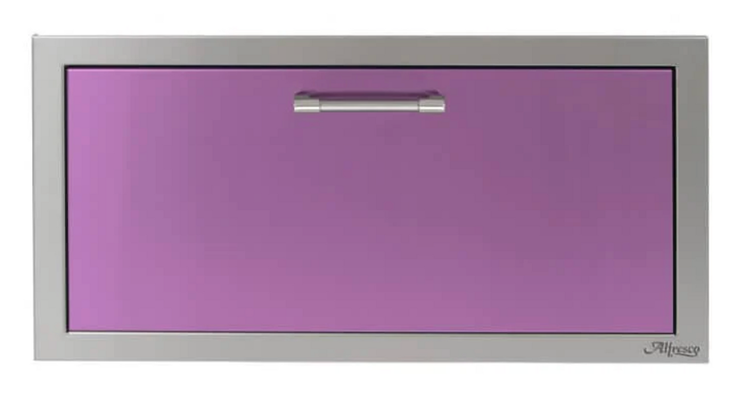 Alfresco 30" Versa Power Accessory Drawer - Blue Lilac-Gloss