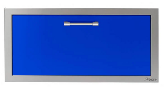 Alfresco 30" Versa Power Accessory Drawer - Ultramarine Blue-Gloss