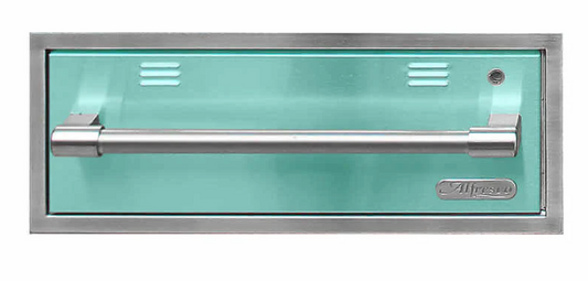 Alfresco 30" Warming Drawer - 110 Vac Powered - Light Green-Gloss