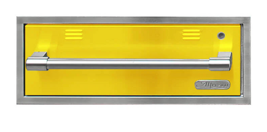 Alfresco 30" Warming Drawer - 110 Vac Powered - Traffic Yellow-Gloss