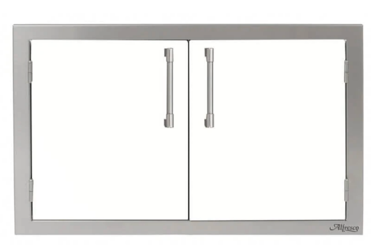 Alfresco 36" Double Access Door - Signal White-Matte