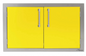 Alfresco 36" Double Access Door - Traffic Yellow-Gloss