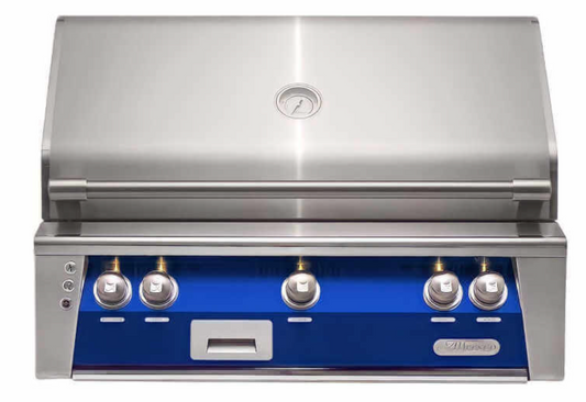 Alfresco 36" Standard Grill Built-In - Ultramarine Blue-Gloss