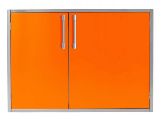 Alfresco 36" Low Profile Unit (21" High) - Luminous Orange-Gloss