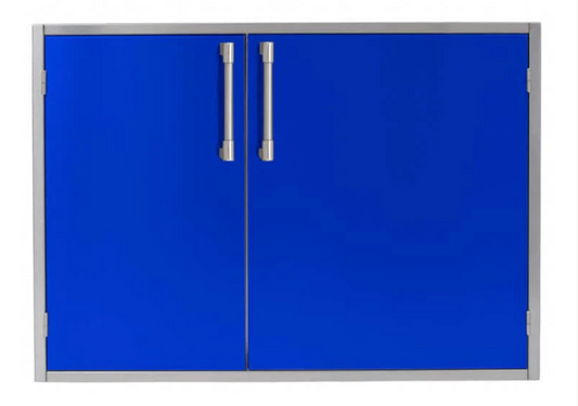 Alfresco 36" Low Profile Unit (21" High) - Ultramarine Blue-Gloss