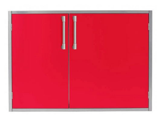 Alfresco 36" Low Profile Unit (21" High) - Raspberry Red-Gloss