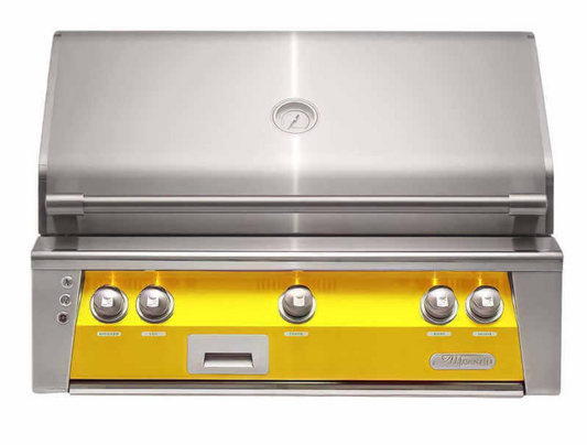 Alfresco 36" Sear Zone Grill Built-In - Traffic Yellow-Gloss