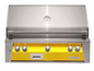 Alfresco 36" Sear Zone Grill Built-In - Traffic Yellow-Gloss