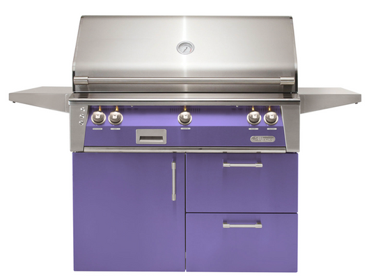 Alfresco 42" Deluxe Cart - Blue Lilac-Gloss