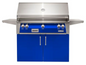 Alfresco 42" Standard Grill w/ Cart - Ultramarine Blue-Gloss