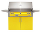 Alfresco 42" Standard Grill w/ Cart - Traffic Yellow-Gloss