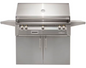 Alfresco 42" Standard Grill w/ Cart - Signal Grey-Gloss