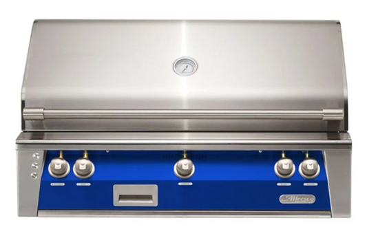 Alfresco 42" Standard Grill Built-In - Ultramarine Blue-Gloss