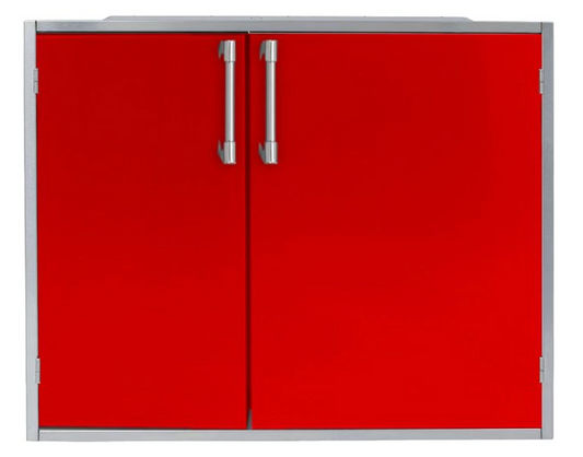 Alfresco 42" High Profile Unit (33" High) - Carmine Red-Gloss