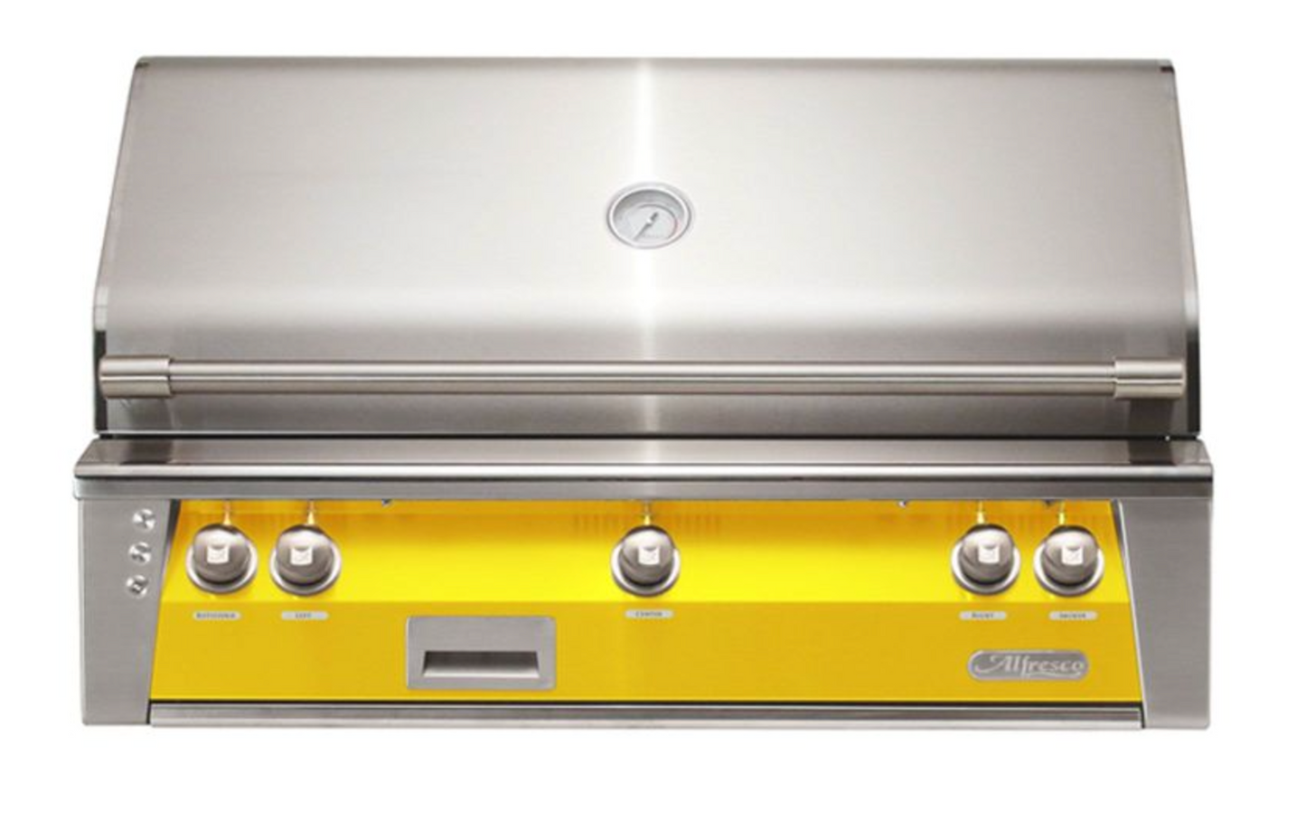 Alfresco 42" Sear Zone Grill Built-In - Traffic Yellow-Gloss