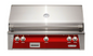 Alfresco 42" Sear Zone Grill Built-In - Carmine Red-Gloss