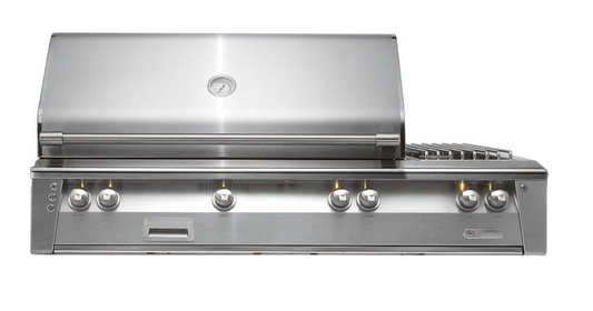 Alfresco 56" Sear Zone Grill With Dbl Side Burner Built-In - Custom Color