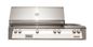 Alfresco 56" Sear Zone Grill With Dbl Side Burner Built-In - Signal White-Matte