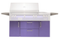 Alfresco 56" Standard Cart - Blue Lilac-Gloss