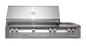 Alfresco 56" Standard Grill With Dbl Side Burner Built-In