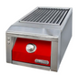 Alfresco Sear Zone Side Burner - Carmine Red-Gloss