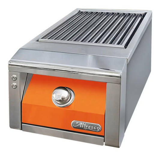 Alfresco Sear Zone Side Burner - Luminous Orange-Gloss