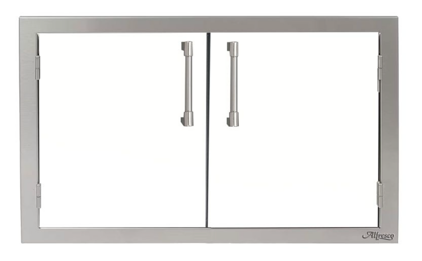 Alfresco 42" Double Access Door - Signal White-Matte