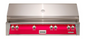 Alfresco 56" Sear Zone Grill Built-In  - Raspberry Red-Gloss