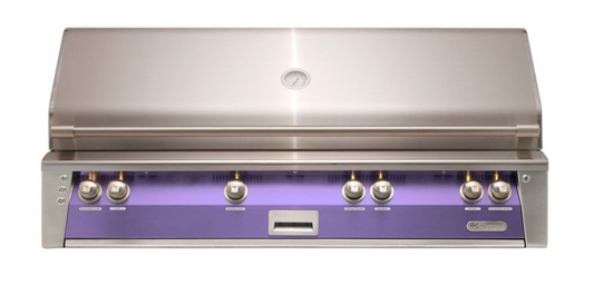 Alfresco 56" Sear Zone Grill Built-In  - Blue Lilac-Gloss