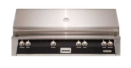 Alfresco 56" Sear Zone Grill Built-In  - Jet Black-Gloss